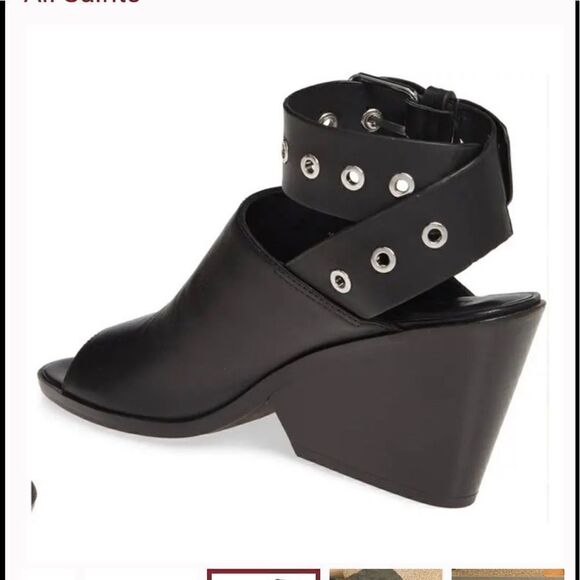 AllSaints pomola ankle strap soft leather sandal size 6 and 7 new - Picture 10 of 10